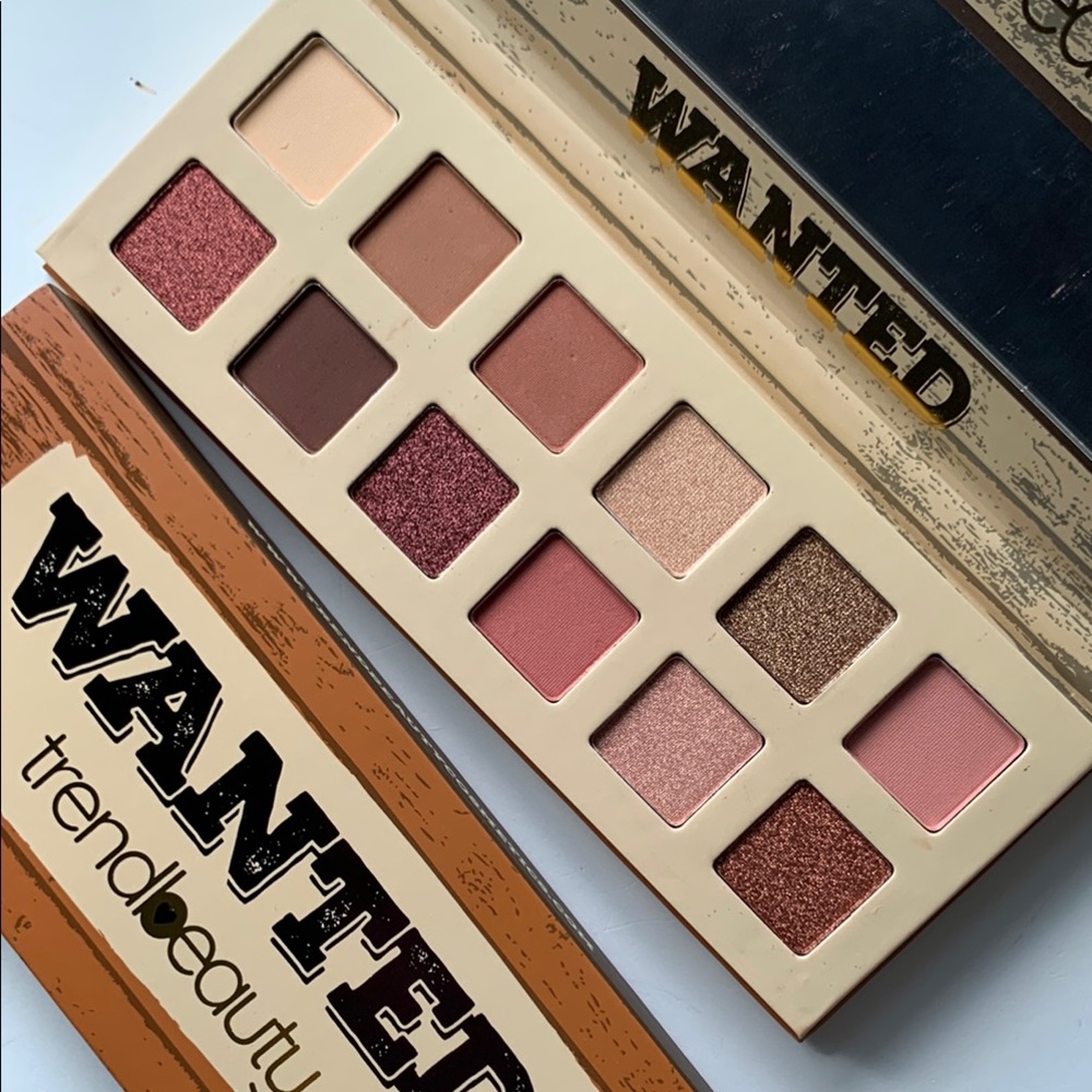 🆕 TrendBeauty Wanted Eyeshadow Palette 🎨 Multi-Color